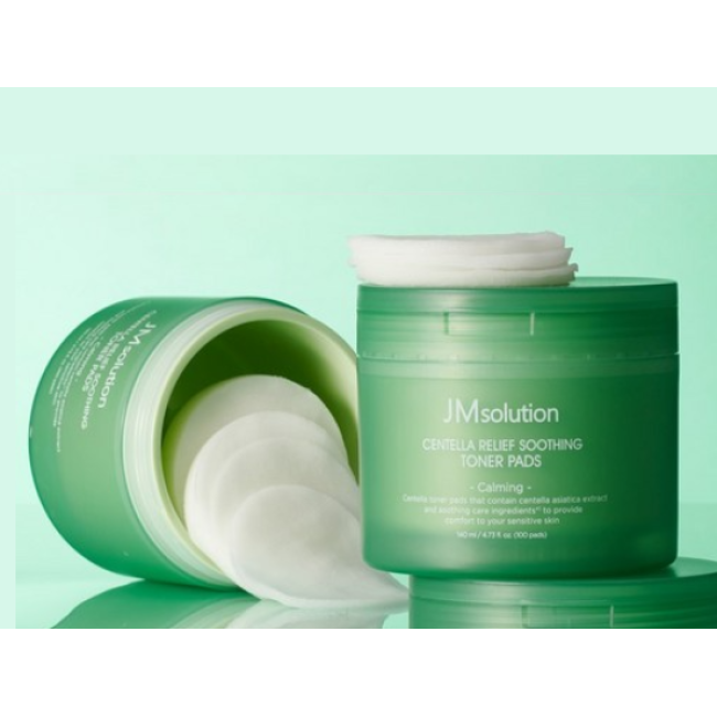 Тонер-пади JM Solution Centella Relief Soothing Toner Pads, фото 4 Тонер-пади JM Solution Centella Relief Soothing Toner Pads, фото 4